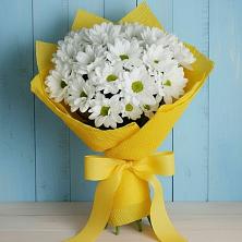 Букет цветов из:  Хризантемы в Белый Городок