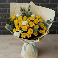 Букет цветов из:  Розы в Белый Городок