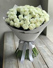 Букет 35 Белых роз #REPLACE_PRED# Белый Городок
