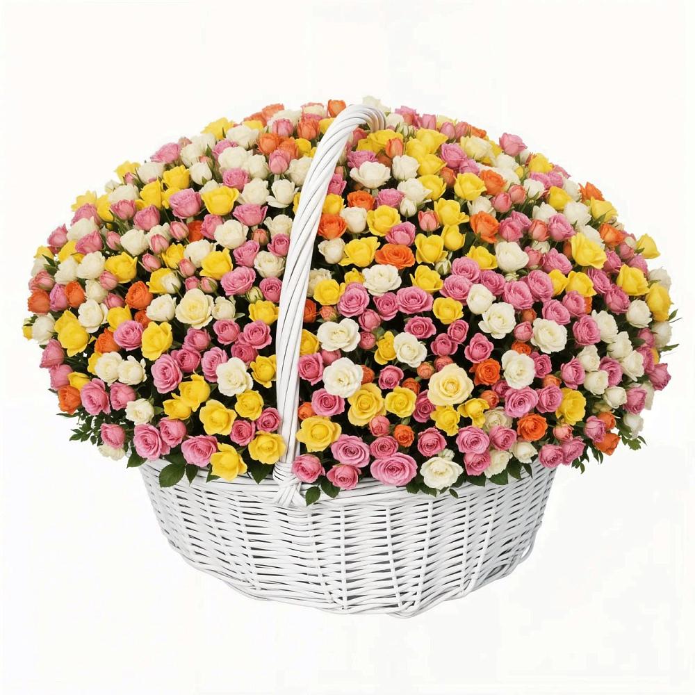 Премиум букет из: Розы в Белый Городок