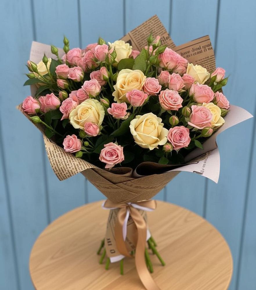 Букет цветов из: Розы в Белый Городок