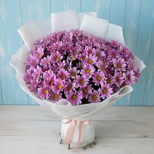 Букет цветов из:  Хризантемы в Белый Городок