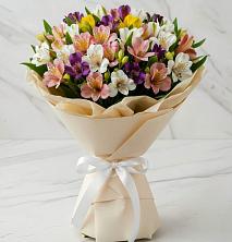 Букет цветов из:  Альстромерии в Белый Городок