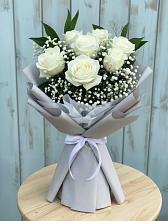 Букет цветов из:  Розы в Белый Городок