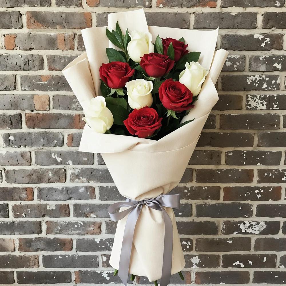 Букет цветов из: Розы в Белый Городок