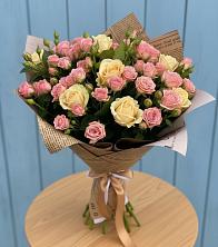 Букет цветов из:  Розы в Белый Городок