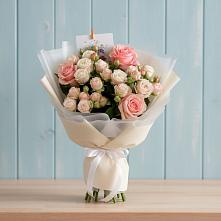 Букет цветов из:  Розы в Белый Городок