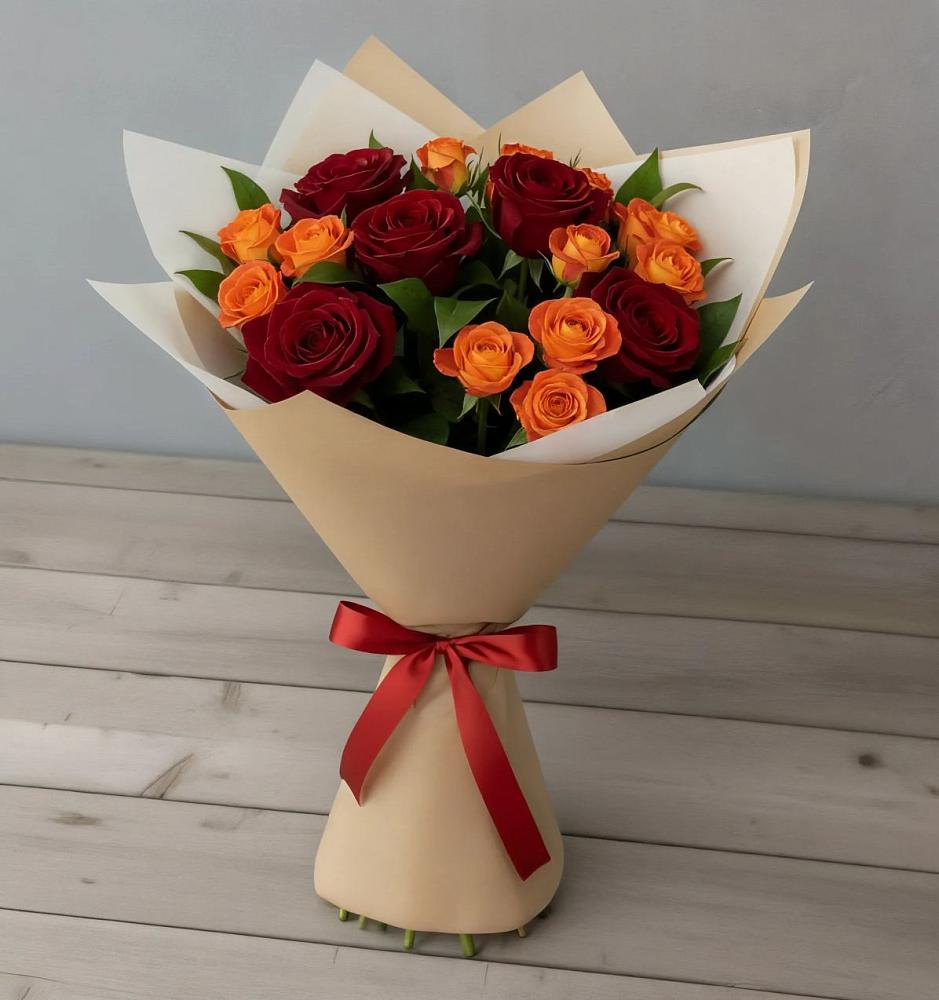 Букет Любовь и восторг в Белый Городок