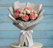 Букет цветов из:  Розы в Белый Городок